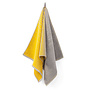 Two Towel Yellow Grey