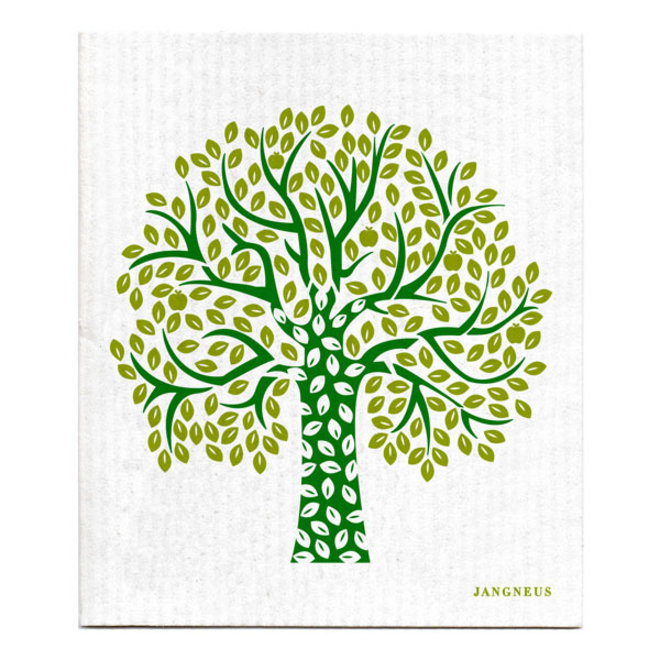 Dishcloth green Tree