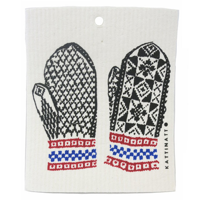 Dishcloth Norwegian Mittens