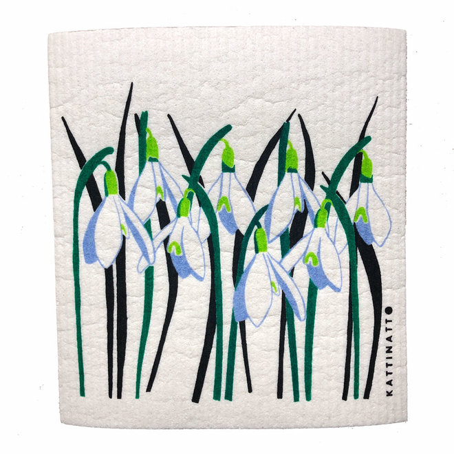 Dishcloth Snowdrops