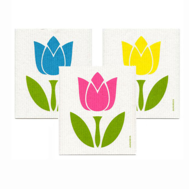 Biologische vaatdoek tulp