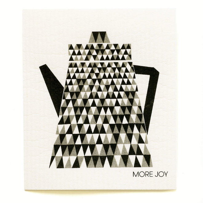 Vaatdoek Teapot Black