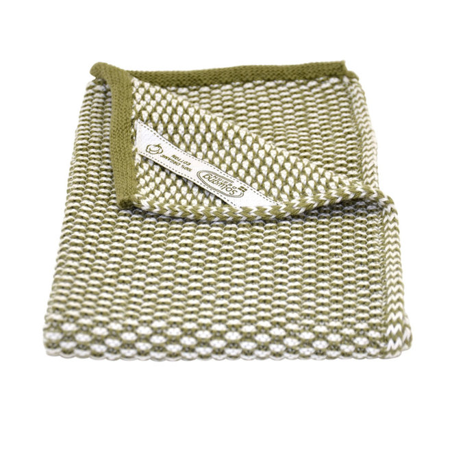 Knitted towel Olive