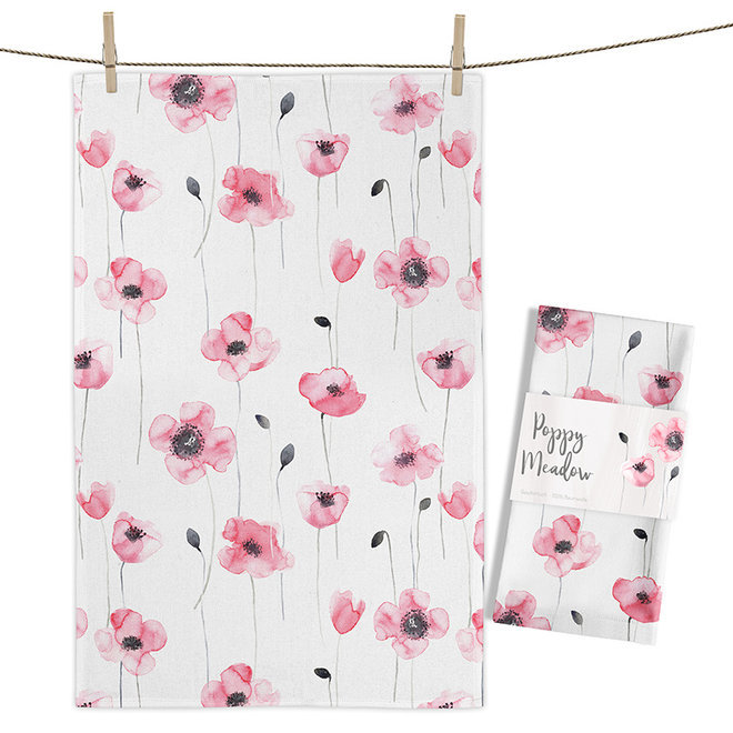 Tea towel Poppy Meadow