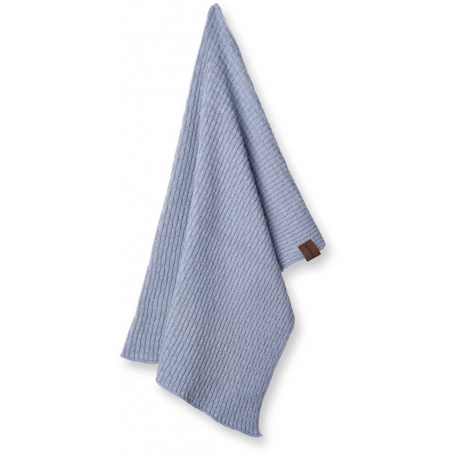 Knitted Towel Beach Ocean Blue