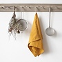Linen tea towel Mustard