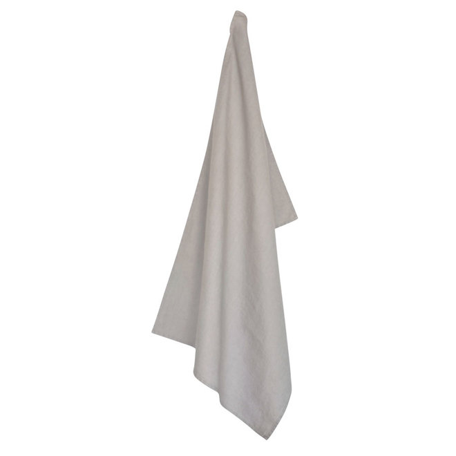 Linen tea towel Warm Grey (HV86)