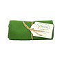 Gebreide handdoek Dark green (H54)