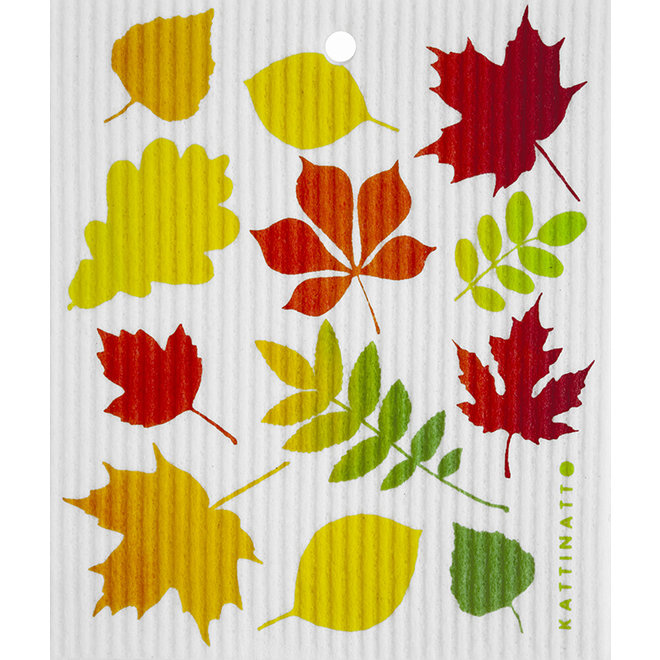 Dishcloth Autumn Leaves