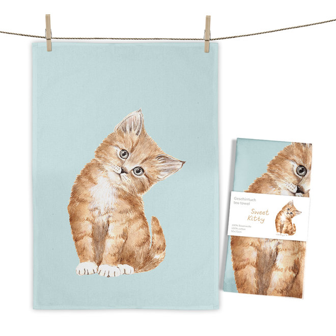 Tea towel Sweet Kitty