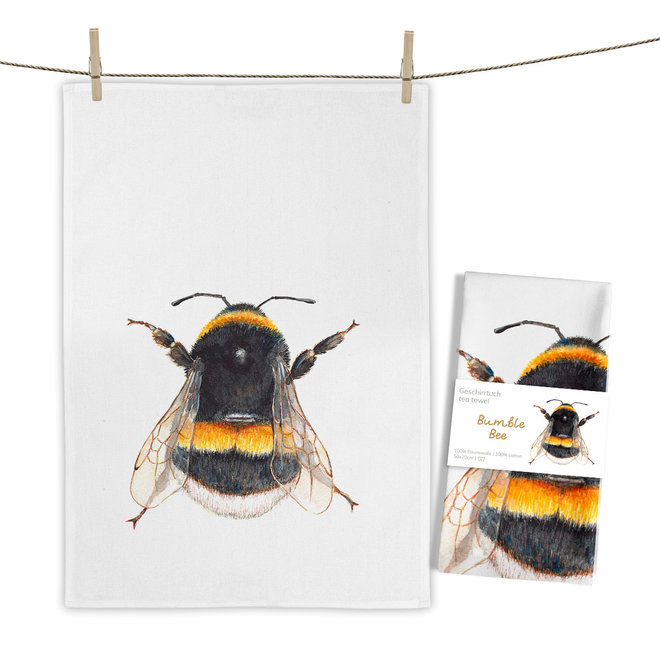 Tea towel Bumble Bee