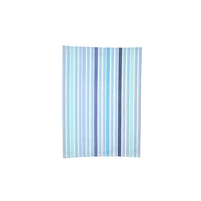 Tea towel Multi Aqua/Blue