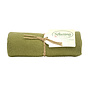 Gebreide handdoek Dark Olive (H32)
