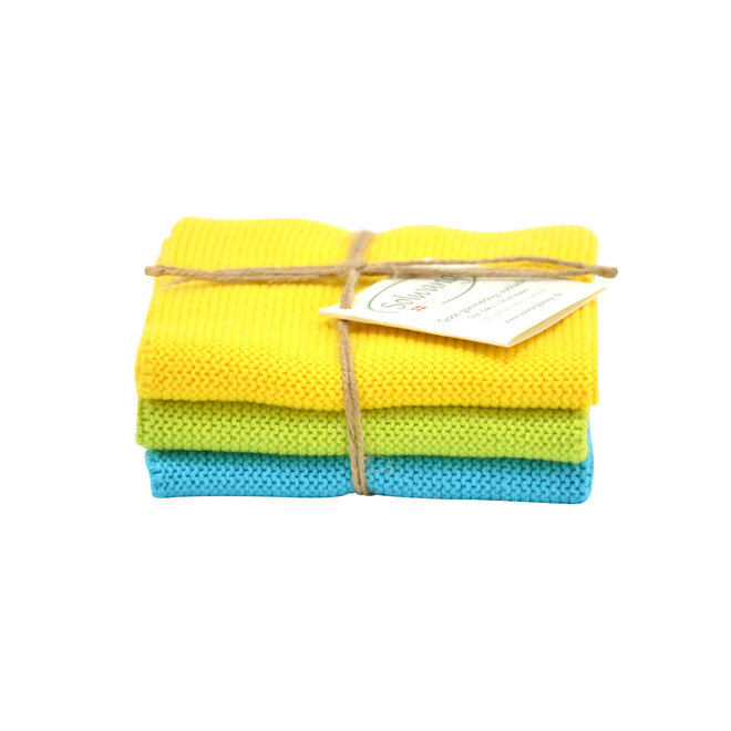 Set knitted dishcloths Nougat (02-82-87) - Copy - Copy