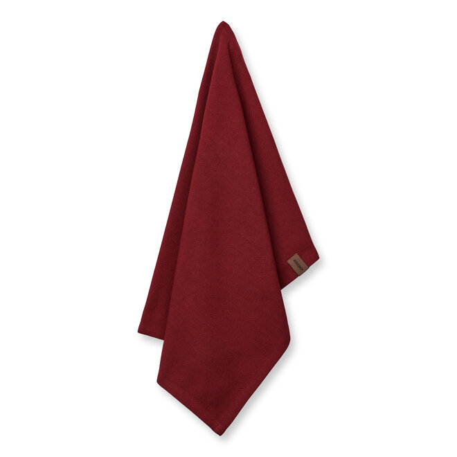 Theedoek 2 stuks Maroon