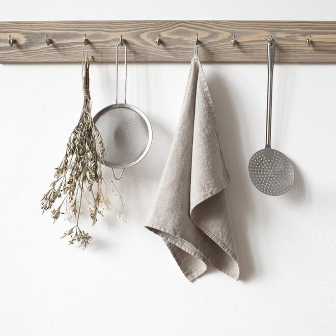 Linen tea towel Natural