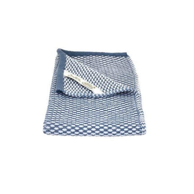 Gebreide handdoek Dark Rustic blue (BH02102)