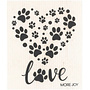 Vaatdoek Love Paws (Liefdespootjes)
