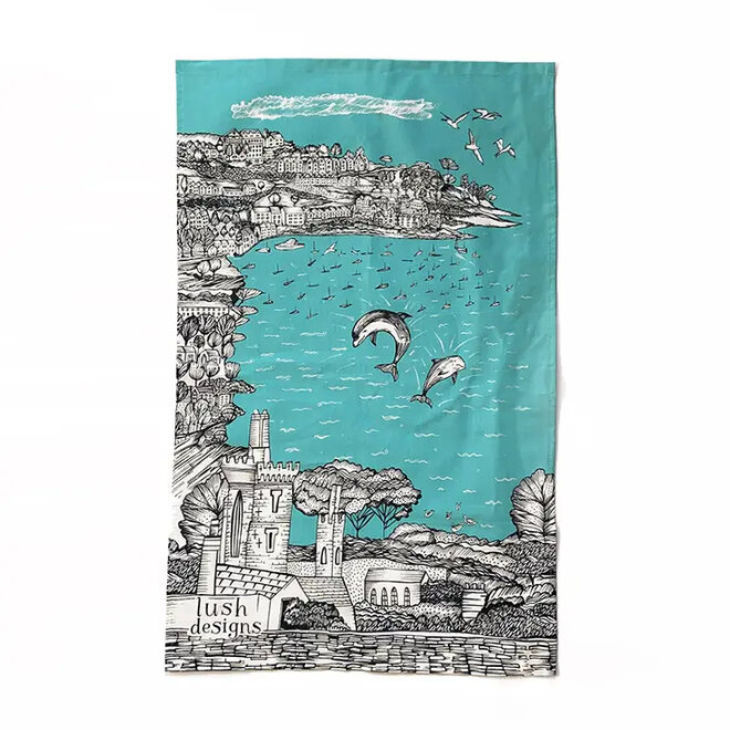 Tea towel Dolphin