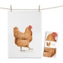 Tea towel Catwalk Chicken