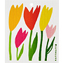 Dishcloth Tulips yellow
