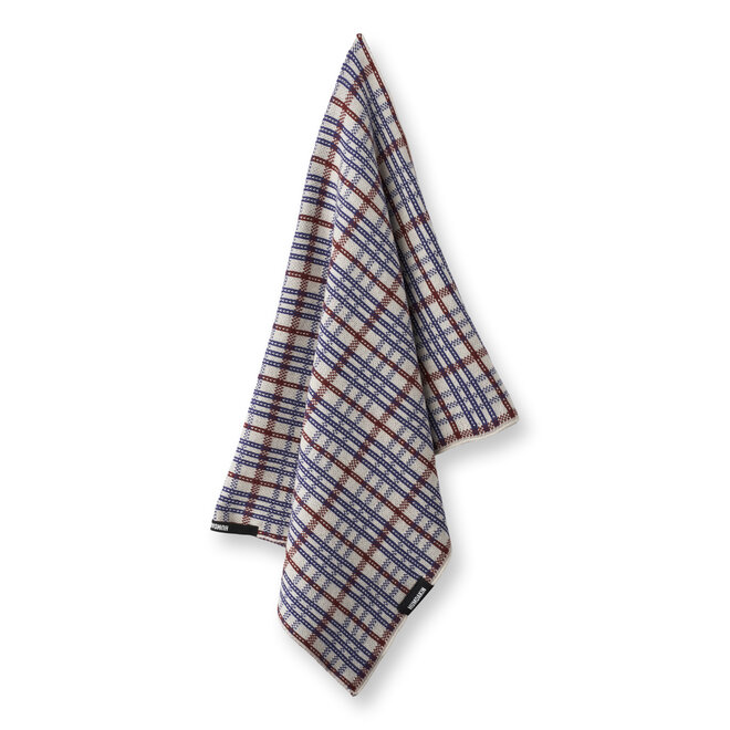 Gebreide handdoek Checkered Race