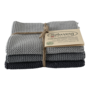 Set gebreide vaatdoeken Stormy grey (121-122-123)