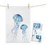 Tea towel Jellyfish Duo