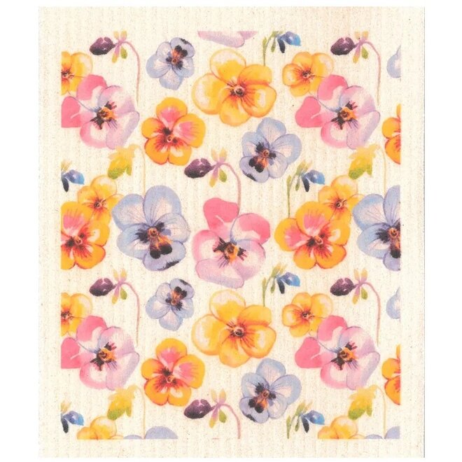 Dishcloth Little Violets