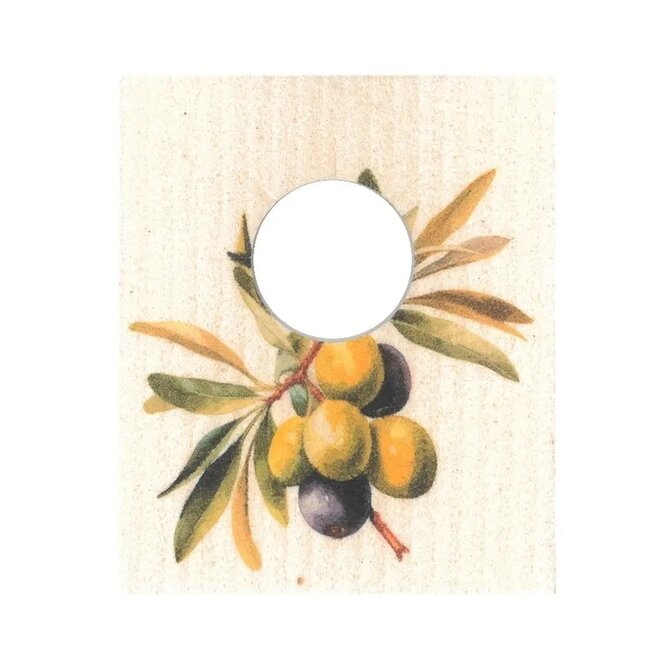 Bottle Neck Label Olive