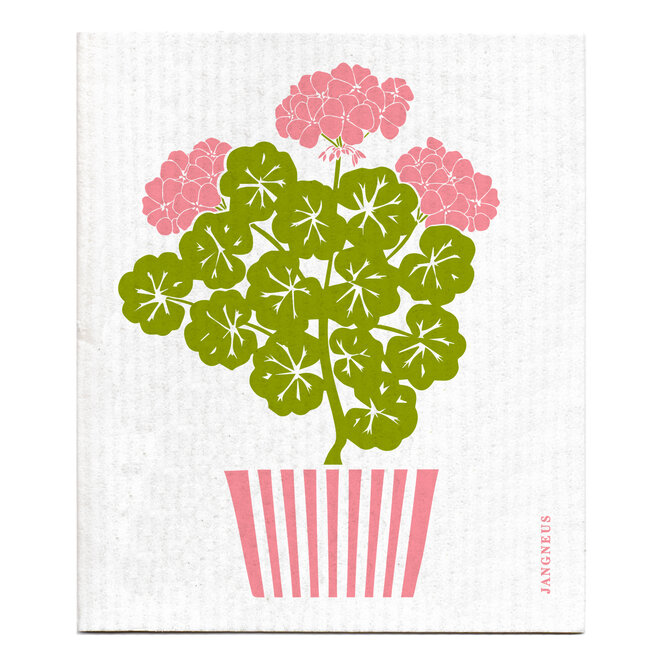 Vaatdoek Geranium