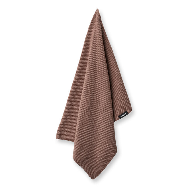 Gebreide handdoek Latte