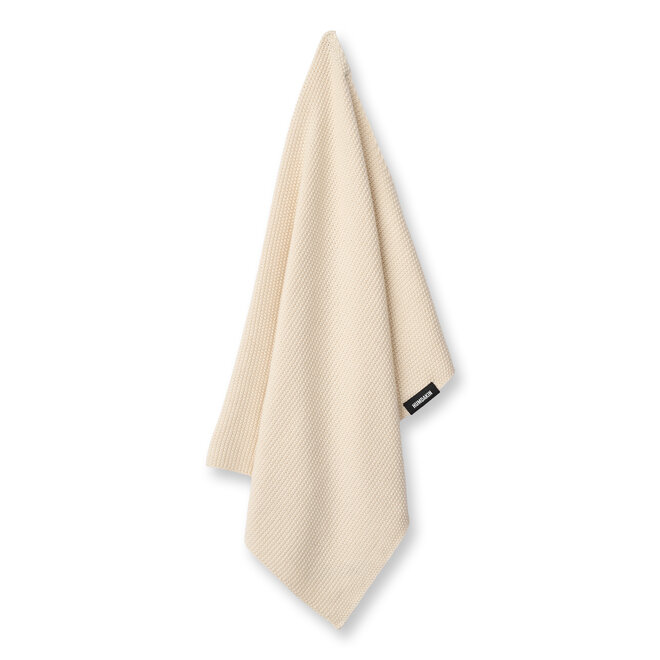 Gebreide handdoek Natural (ongeverfd)