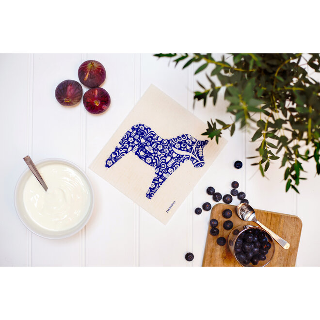 Dala Horse Dish Cloth