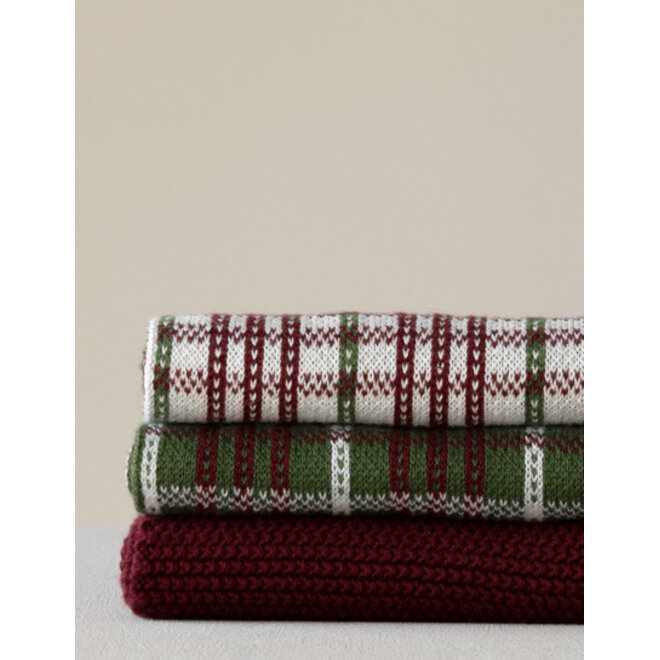 Gebreide handdoek Winter Whisper