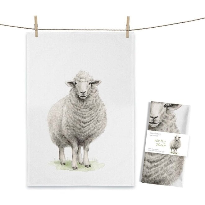 Tea towel Woolly Sheep