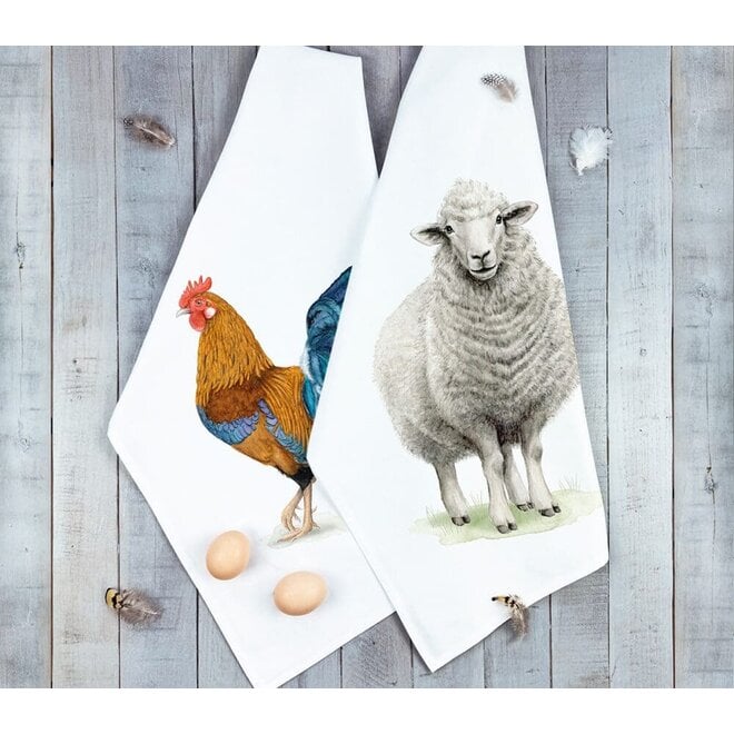 Tea towel Woolly Sheep