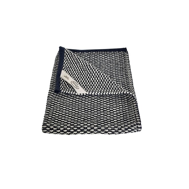 Knitted towel Dark Rustic blue (BH02102) - Copy