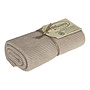Knitted towel Dark Sand (H127)