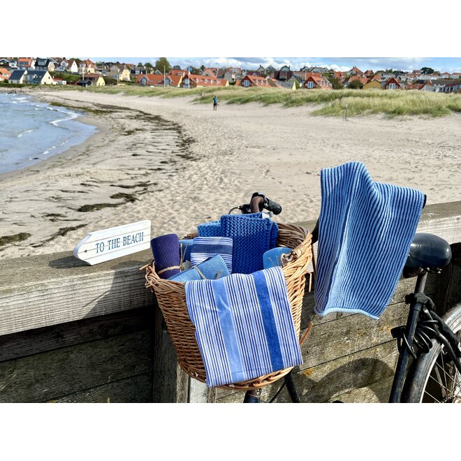 Knitted towel Light Ice Blue (H43) - Copy