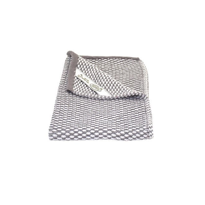 Gebreide handdoek Nature - Warm grey (BH0286)