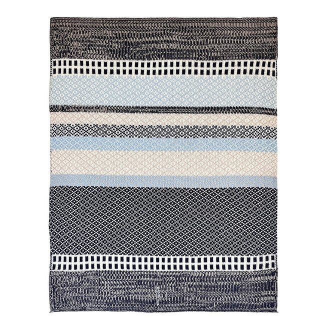 Knitted towel Dark Rustic blue (BH02102) - Copy