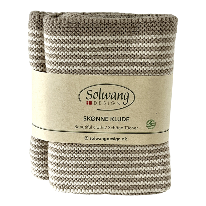 Set knitted dishcloths Rustic Green (02112)  - Copy - Copy