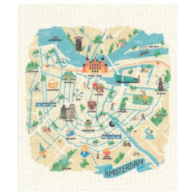 Dishcloth Amsterdam