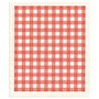 Vaatdoek Rood-wit geblokt