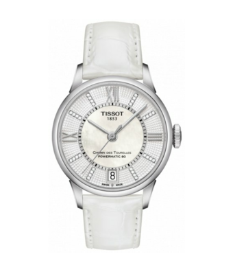 Tissot Tissot Horloge T-Classic 32mm Chemin des Tourelles Powermatic 80 T099.207.16.116.00