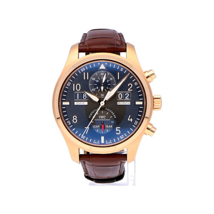 IWC Pilot's Watch Spitfire Perpetual Calender Digital Date-Month