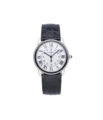 Cartier Ronde de Cartier Solo 36 steel silver | IN VERY GOOD CONDITION