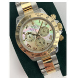 Rolex Daytona  40 steel - gold MOP / pearl / Tahiti / Tahitian P-serial 2000 | VERY GOOD CONDITI