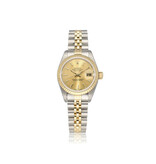 Rolex Lady-Datejust 26 steel - gold champagne Jubilee 1994 box + papers